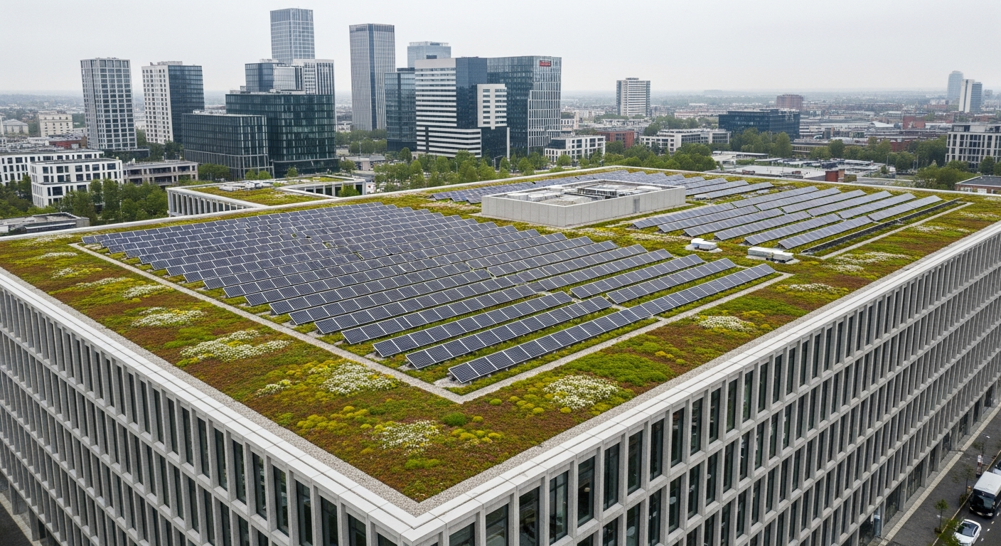 Sustainable green roof project