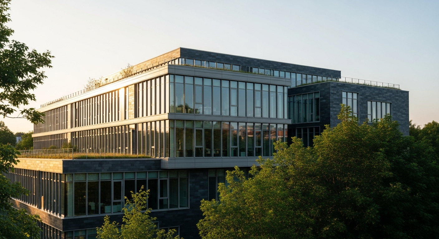 Modern sustainable building